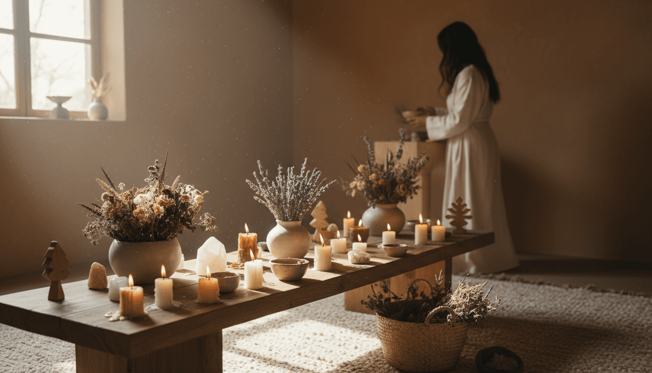 Ceremony blessing preparation